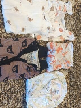 Bundle 5 Carter's Burt's Bees Little One Shop Swaddle One